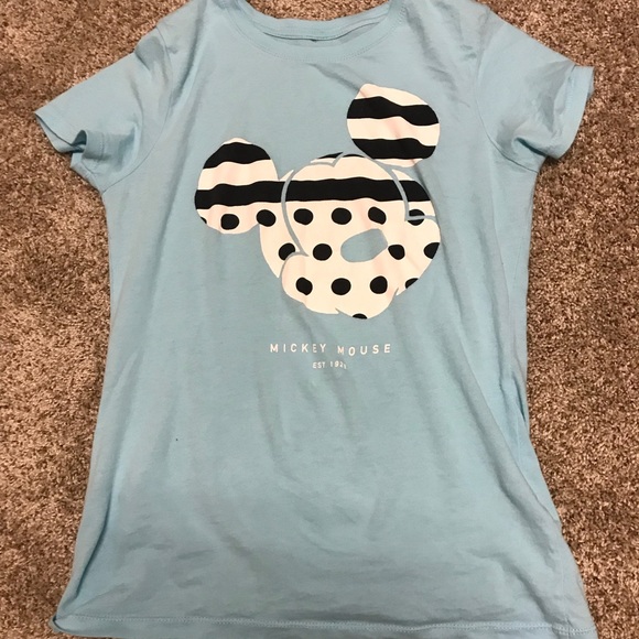 Blue Mickey Mouse t-shirt - Picture 2 of 4